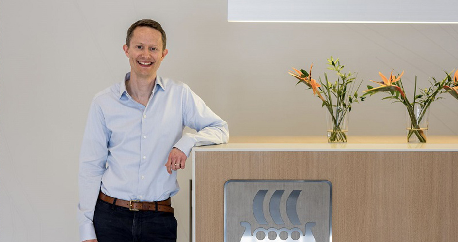 Alexander Høiby i Yaras hovedkontor